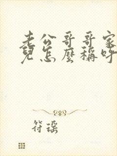 老公哥哥家的女儿怎么称呼