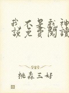 我不是戏神的小说免费阅读