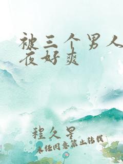 被三个男人躁一夜好爽