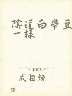 阴道白带豆腐渣一样