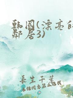 韩国(漂亮的女邻居3)