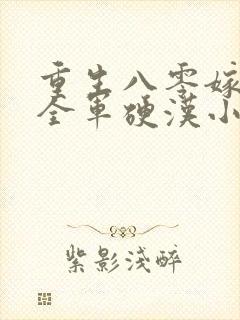 重生八零嫁了个全军硬汉小说