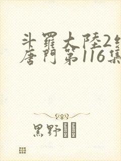 斗罗大陆2绝世唐门第116集