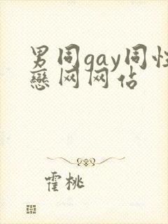 男同gay同性恋网网站