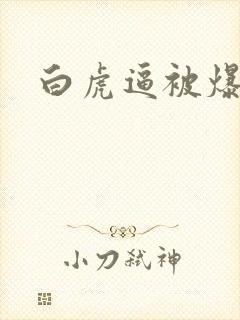 白虎逼被爆操