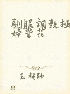 驯服调教极品美妇警花