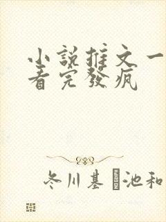 小说推文一口气看完发疯