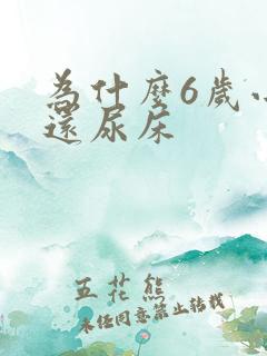 为什么6岁小孩还尿床