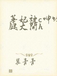 华妃被c呻吟双腿大开h