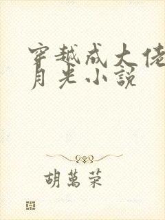 穿越成大佬的白月光小说