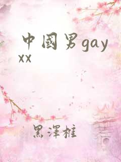中国男gay xx