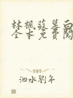 林枫苏慕白小说全本免费阅读最新