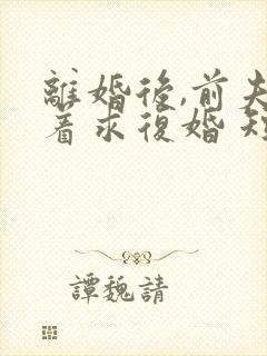 离婚后,前夫哭着求复婚 短剧