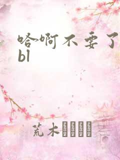 哈啊不要了好大bl