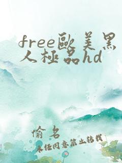 free欧美黑人极品hd