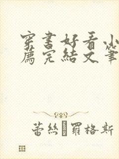 穿书好看小说推荐完结文笔好