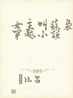 女主叫苏袅袅的穿越小说