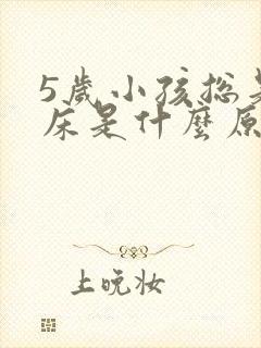 5岁小孩总是尿床是什么原因