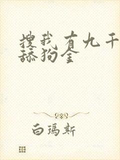 搜我有九千万亿舔狗金