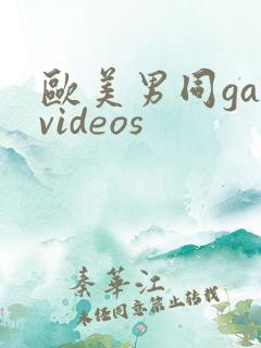 欧美男同gayvideos