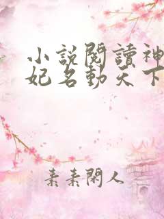 小说阅读神医傻妃名动天下