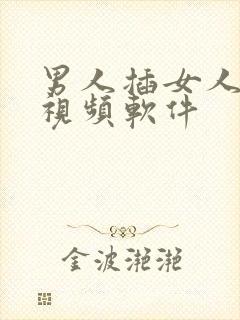 男人插女人免费视频软件