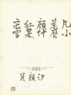 宋红颜叶凡唐若雪是什么小说