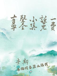 有声小说一剑独尊全集免费