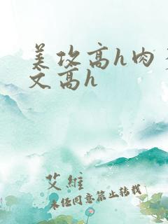 美攻高h肉多荤文高h