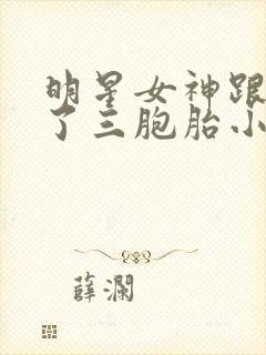 明星女神跟我生了三胞胎小说