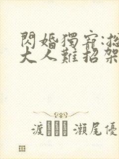 闪婚独宠:总裁大人难招架