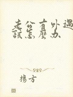 老公有外遇妻子该怎么办