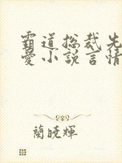 霸道总裁先婚后爱小说言情现代