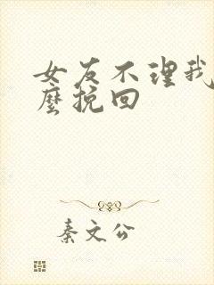 女友不理我了怎么挽回