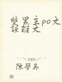 双男主po文小说推文