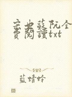 宋也苏阮全文免费阅读txt