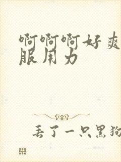 啊啊啊好爽好舒服用力