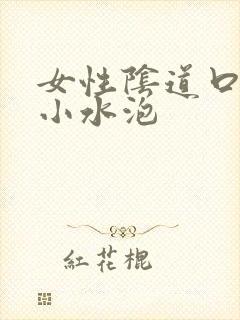 女性阴道口起了小水泡