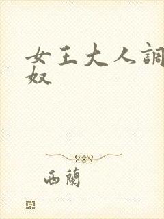 女王大人调教男奴