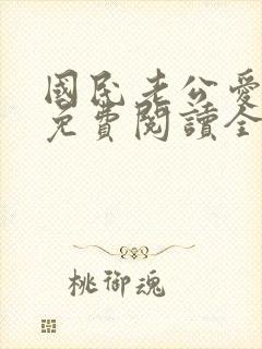 国民老公爱上我免费阅读全文