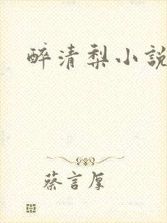 醉清梨小说
