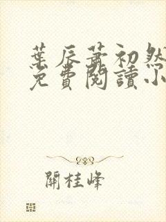 叶辰萧初然全文免费阅读小说最新章节