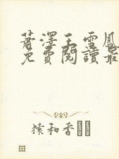 萧泽王雪凤小说免费阅读最新章节