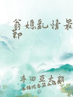 翁媳乱情最新章节