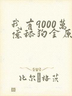 我有9000万亿舔狗金原版