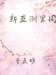 新亚洲男同
