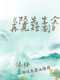 《陆先生余生不再见短剧》
