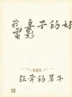 我妻子的好闺蜜电影