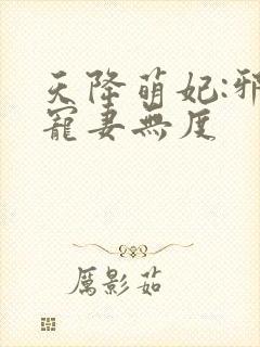 天降萌妃:邪王宠妻无度