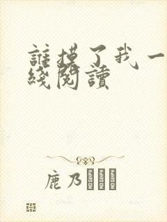 谁摸了我一下在线阅读